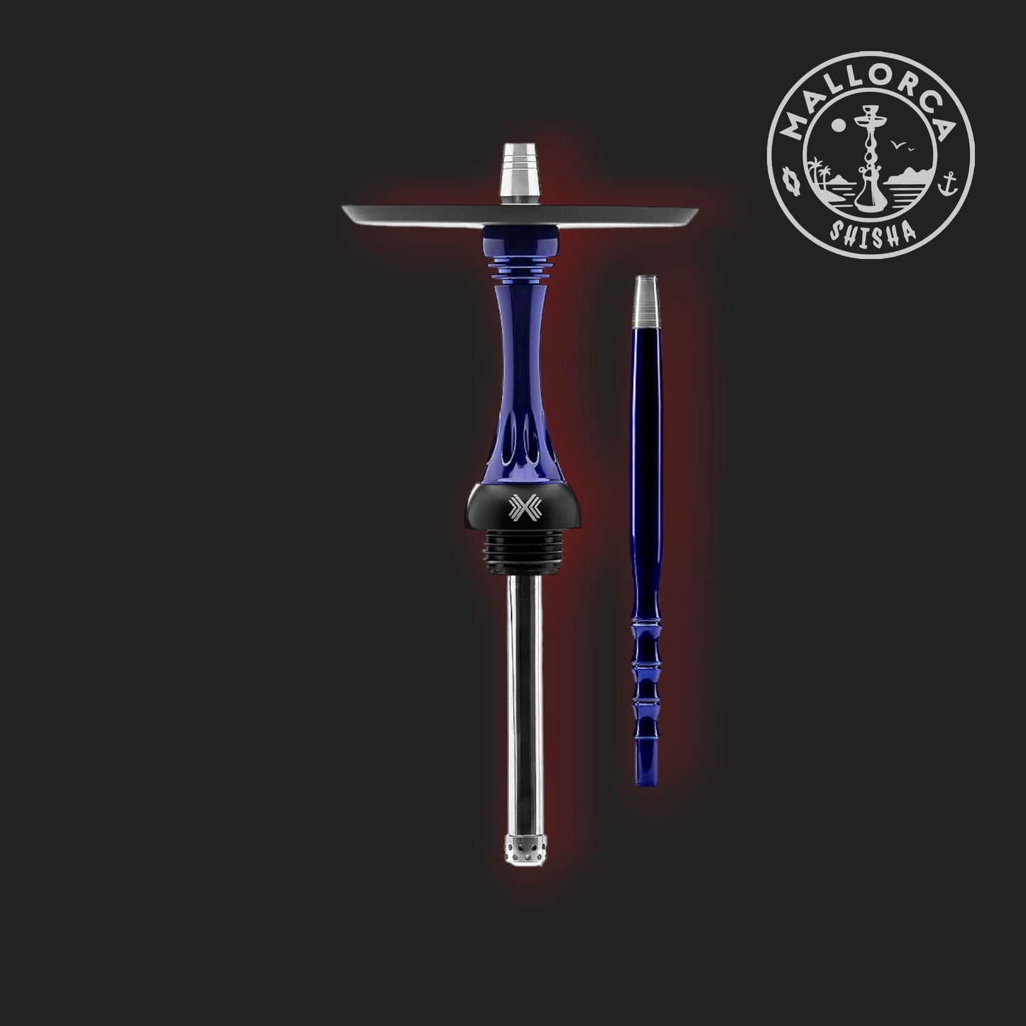 Alpha Hookah Model X Dark Blue