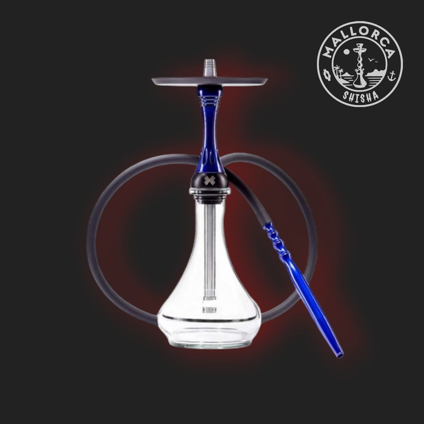 Alpha Hookah Model X Dark Blue